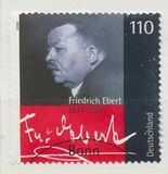 [The 70th Anniversary of the Death of Friedrich Ebert, 1871-1925, type BTB]