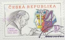 [The Tradition of Czech Stamp Production - The 100th Anniversary of the Birth of Josef Liesler, 1912-2005, type ZW]
