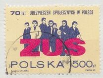 [The 70th Anniversary of Social Security in Poland, type DDB]