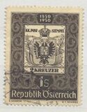 [The 100th Anniversary of the First Austrian Stamps, type RH]