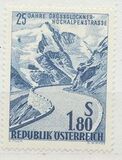 [The 25th Anniversary of the Opening of Großglockner Hochalpenstraße, type XH]