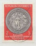 [The 300th Anniversary of Leopold Franzens University in Innsbruck, type AGL]
