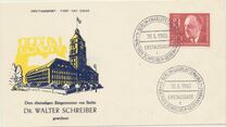 [In Memorial of Walther Schreiber(1884-1958) - Mayor of Berlin 1953-1954, Tüüp DF]