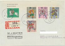 [Charity Stamps - Marionettes, típus QM]