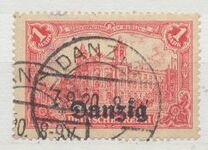 [German Stamps Overprinted "Danzig", type B]