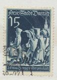 [The day of the Stamp - The 125th Anniversary of the Recovery of the Hanseatic City of Danzig to Prussia, typ CP]