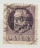 [King Ludwig III Overprinted "Freistaat Bayern", type P12]