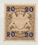 [No.62 Overprinted New Value, type X]