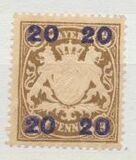 [No.62 Overprinted New Value, type X]