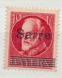[Bavaria Postage Stamps Overprinted "SARRE", тип C1]