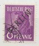 [BERLIN in Black Overprint on "Allied Occupation Zone" Stamps, type A1]