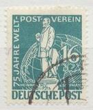 [The 75th Anniversary of the Universal Postal Union, Tip C1]