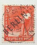 [BERLIN in Black Overprint on "Allied Occupation Zone" Stamps, type A2]