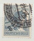 [BERLIN in Black Overprint on "Allied Occupation Zone" Stamps, type A4]