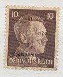 [German Empire Postage Stamps Overprinted "UKRAINE", Tüüp A6]
