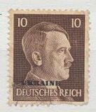 [German Empire Postage Stamps Overprinted "UKRAINE", Tüüp A6]