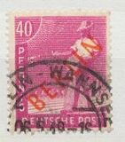 [BERLIN in Red Overprint on "Allied Occupation Zone" Stamps, type B8]