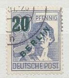 [Overprinted "Allied Occupation Zone" Stamps, タイプ T2]