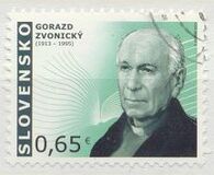 [The 100th Anniversary of the Birth of Gorazd Zvonický, 1913-1995, type WW]