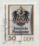 [Historical Post Office Signs - Size: 27 x 33mm, type DGA]