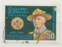 [The 125th Anniversary of the Birth of Lord Baden-Powell, 1857-1941, typ FA]