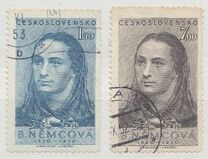 [The 130th Anniversary of the Birth of Bozena Nemcova (Authoress), type BP]
