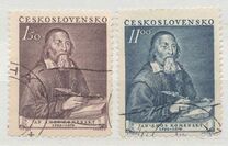 [The 360th Anniversary of the Birth of Komensky (Educationist), type FH]