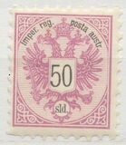 [Coat of Arms - Inscription: "Imper. reg. - posta austr.", type C8]