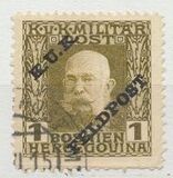 [Sellos de Bosnia Herzegovina sobrecargados "K. U. K. FELDPOST" (Correo de campaña), tipo A]