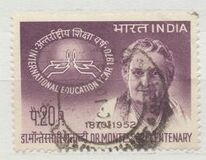 [The 100th Anniversary of the Birth of Doctor Maria Montessori, Educationist, type LM]