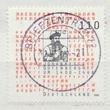 [The 600th Anniversary of the Birth of Johannes Gutenberg, 1397-1468, tip BSZ]