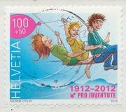 [The 100th Anniversary of Pro Juventute - Self Adhesive, Scrivi CHQ]