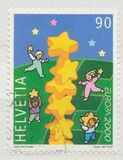 [EUROPA Stamps - Tower of 6 Stars, Scrivi BNY]