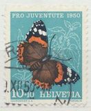 [Pro Juventute - The 100th Anniversary of the Death of Teophill Sprecher - Insects, प्रकार UX]