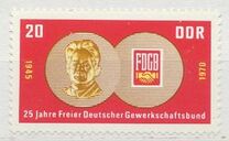 [The 25th Anniversary of the Free German Trade Union, type ATE]