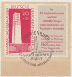 [En memoria de las víctimas del campo de concentración de Sachsenhausen. , tipo PK]