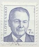 [President of SR - Rudolf Schuster - Definitive stamp, type MY]