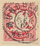 [Coat of Arms - DIfferent Watermark, Reddish Paper, tipas D54]