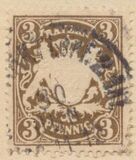[Coat of Arms - DIfferent Watermark, Reddish Paper, tipas D48]