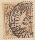[Coat of Arms - DIfferent Watermark, Reddish Paper, tipas D48]