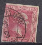 [King Friedrich Wilhelm IV - Hatched Background. Thin White Paper, type A9]