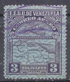 [Airmail - Airplane and Map on Winchester Security Paper, Tip ET]