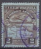 [Airmail - Airplane and Map on Winchester Security Paper, тип EP]