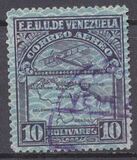 [Airmail - Airplane and Map on Winchester Security Paper, Tip EY]