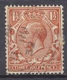 [King George V, 1865-1935 - New Watermark, tyyppi BX6]