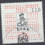 [The 600th Anniversary of the Birth of Johannes Gutenberg, 1397-1468, type BSZ]