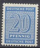 [Value Stamps - New Perforation, type A20]