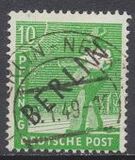[BERLIN in Black Overprint on "Allied Occupation Zone" Stamps, type A3]