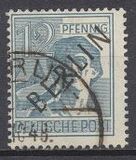 [BERLIN in Black Overprint on "Allied Occupation Zone" Stamps, type A4]