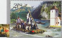 [Raftmen on the Dunajec River, type OU]